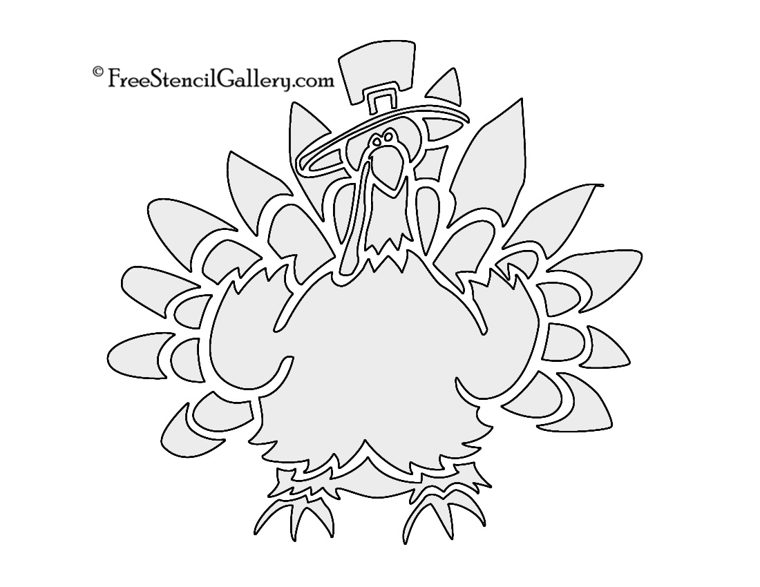printable thanksgiving stencils 23 thanksgiving turkey (free pumpkin stencil - pumpkin pattern