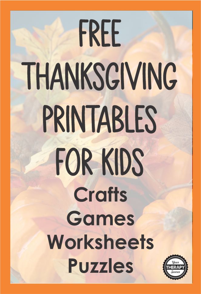 ? Thanksgiving Theme Noun Hunt Worksheets (Free Printable)