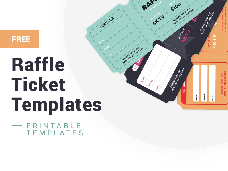 25+ Raffle Ticket Templates Printable (Free /Paid) - 2024