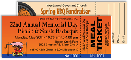 printable tickets for bbq