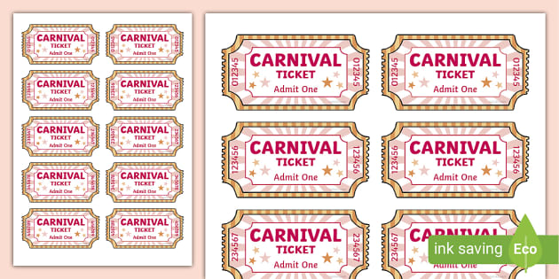 printable tickets for carnival