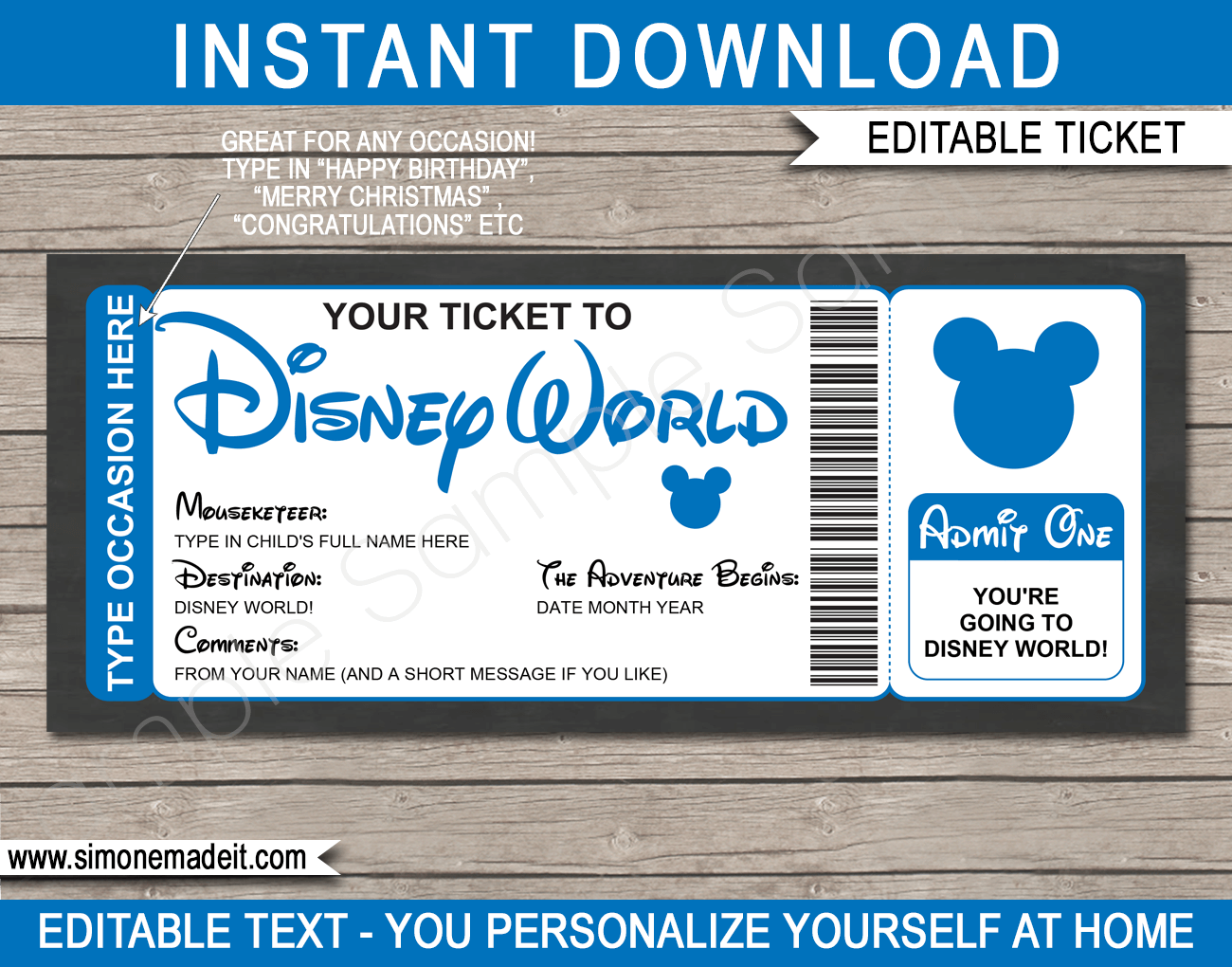 Free Printable Disney Boarding Pass Tickets + Cut File ... - Worksheets Library free-printable-disney-boarding-pass-tickets-cut-file-worksheets-library