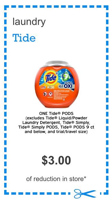 PRINT NOW: $3 Off Tide PODS Coupon!!!!!