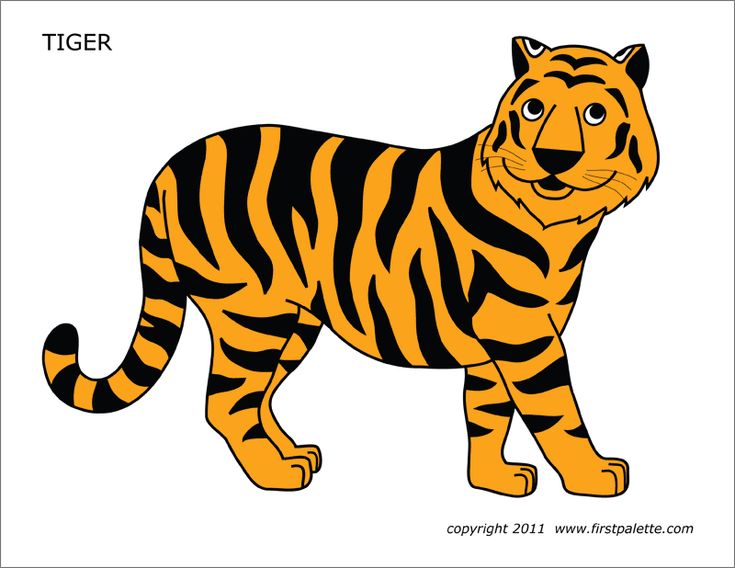 printable tiger images
