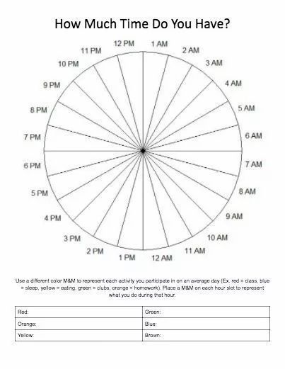 15 Free Time Management Worksheet for Students &  Adults