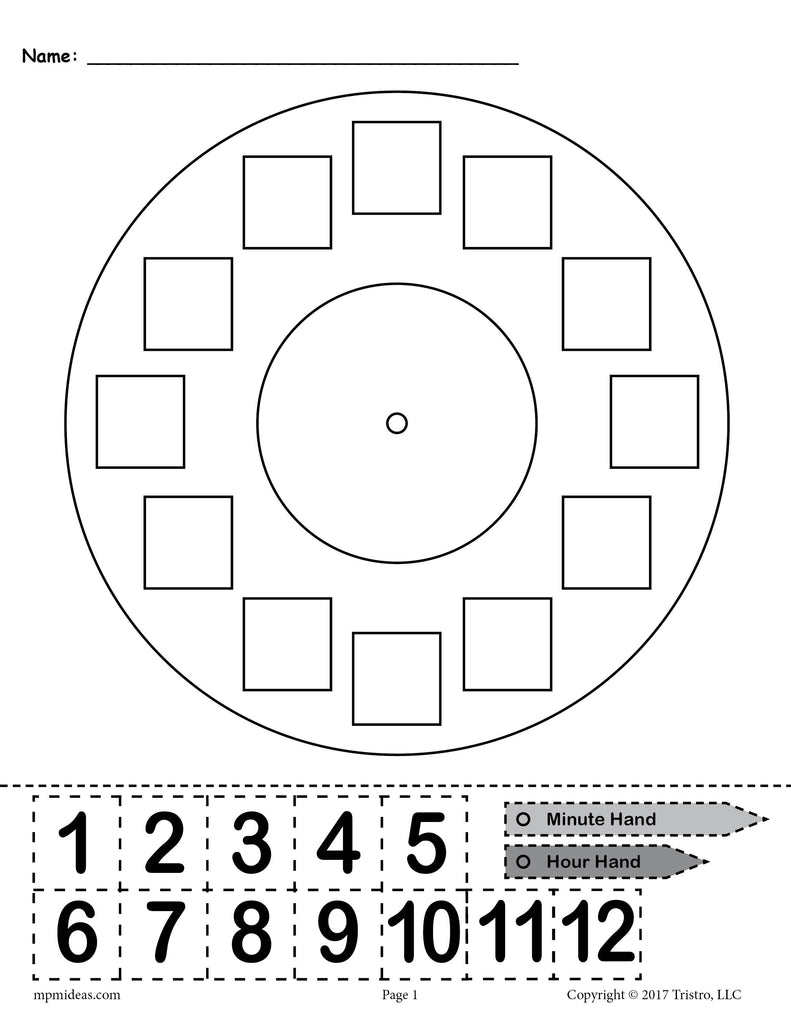 Telling Time Worksheets -Worksheets Library