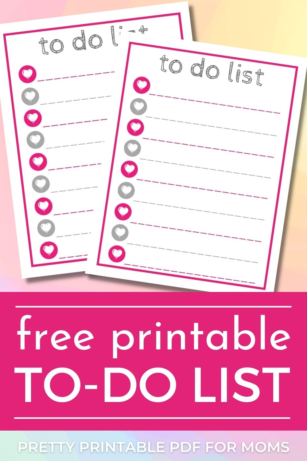 To Do Lists - 31 FREE Printables | Printabulls