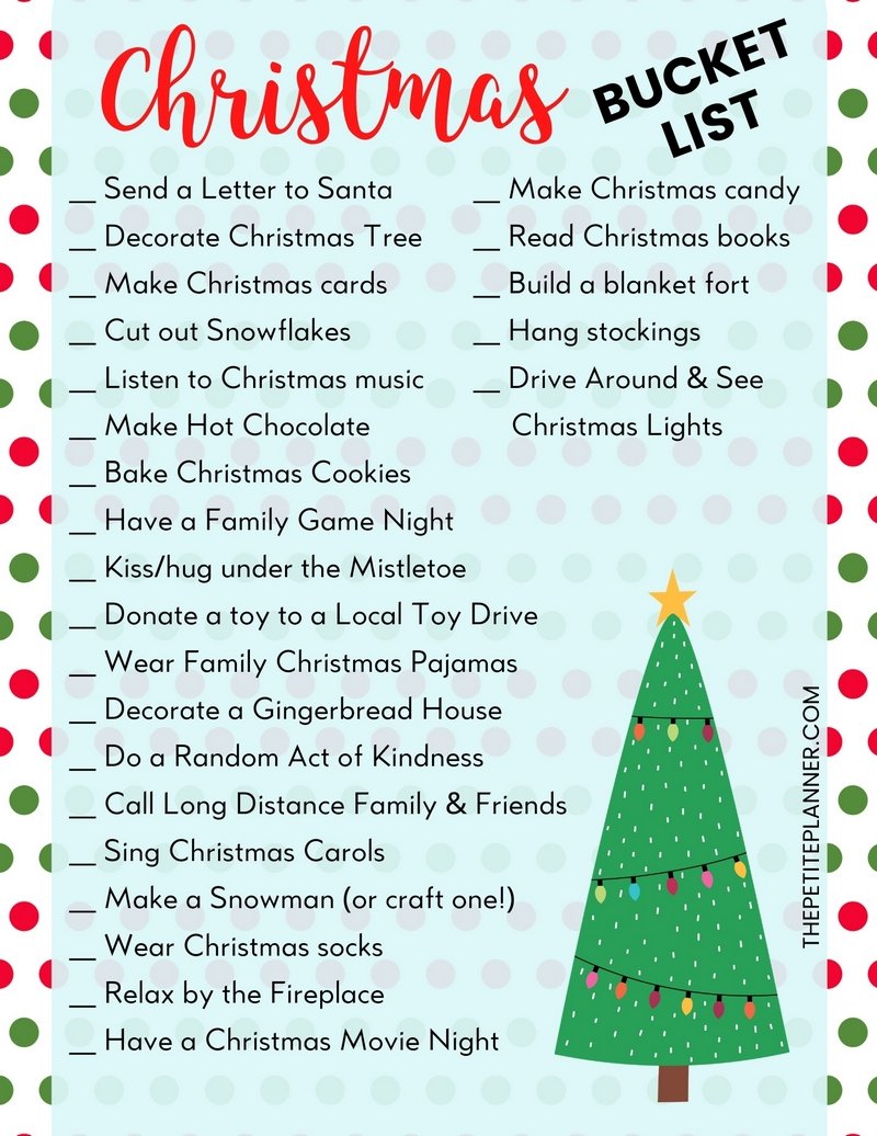 printable to do list for christmas