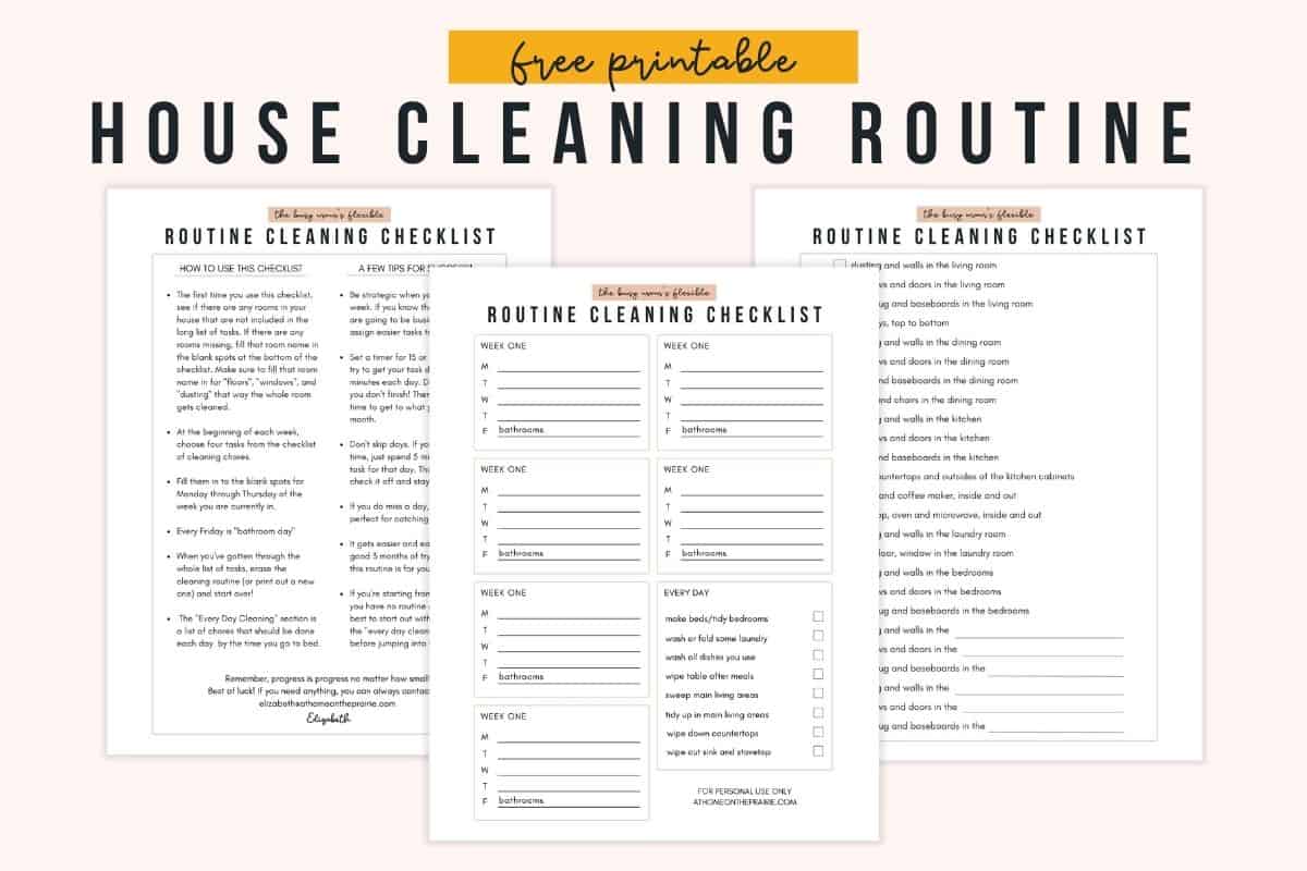 realistic-cleaning-schedule-for-busy-moms-free-printable-worksheets-library for Free Printable House Cleaning Checklist For Maid Realistic Cleaning Schedule For Busy Moms Free Printable! - Worksheets Library for Free Printable House Cleaning Checklist For Maid
