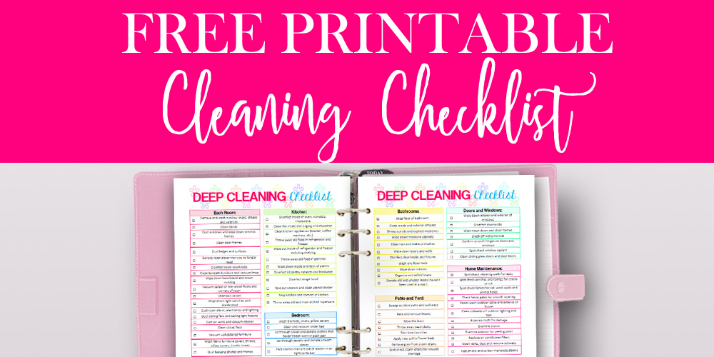 printable to do list for house cleaning