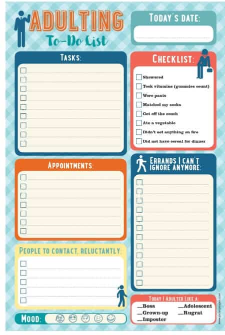 15 Perfect Paper To Do Lists for Busy Moms - MomOf6