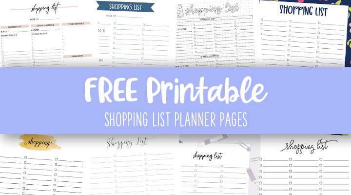 printable total 10 shopping list