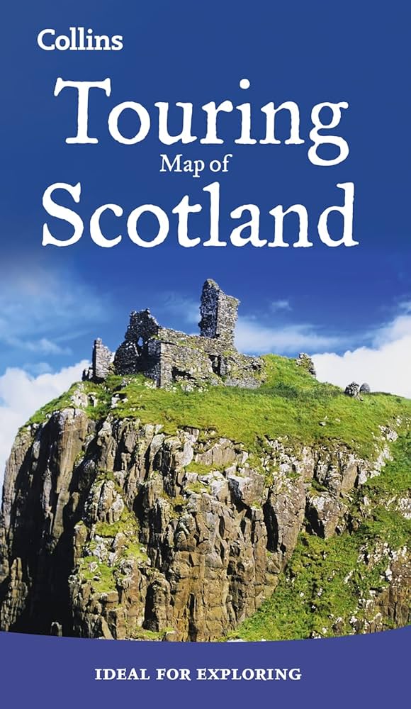 printable touring map of scotland