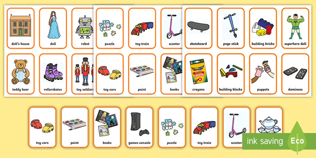 Toy Flashcards (Teacher-Made) - Twinkl