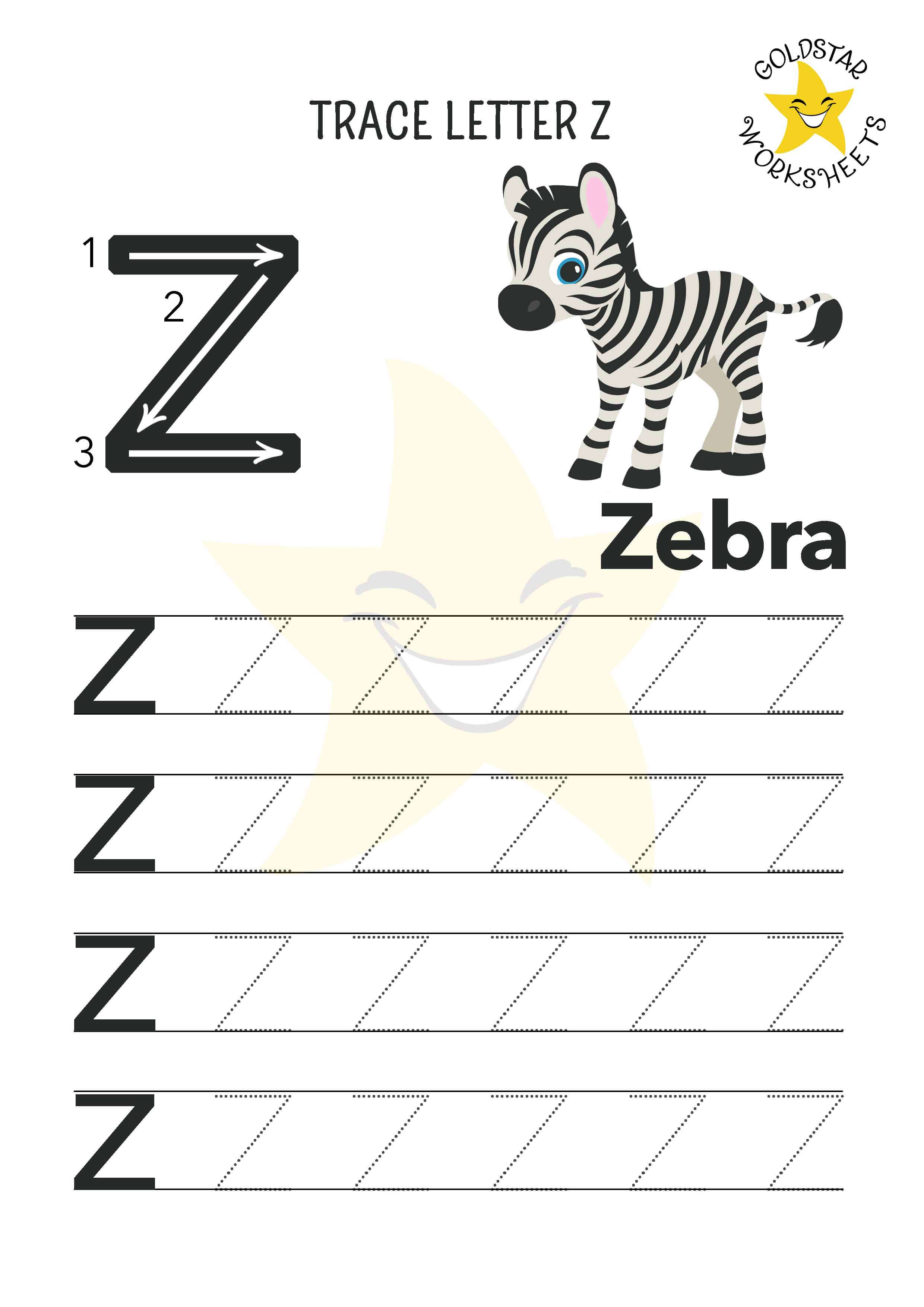 Letter Z Tracing Worksheets Jenny Printable Letter Z Tracing Worksheets Jenny Printable