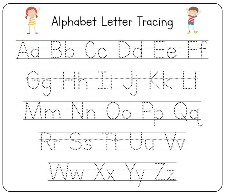 Tracing Letters - 25 Free PDF Printables | Printablee