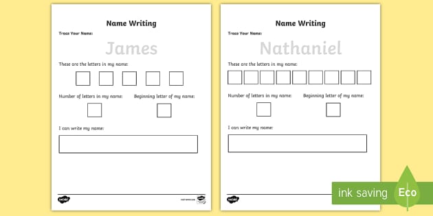 Name Tracing Worksheet | Editable Activity | Download Now