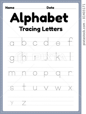 printable tracing letters