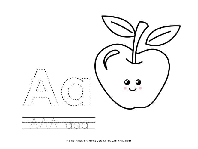 printable tracing letters