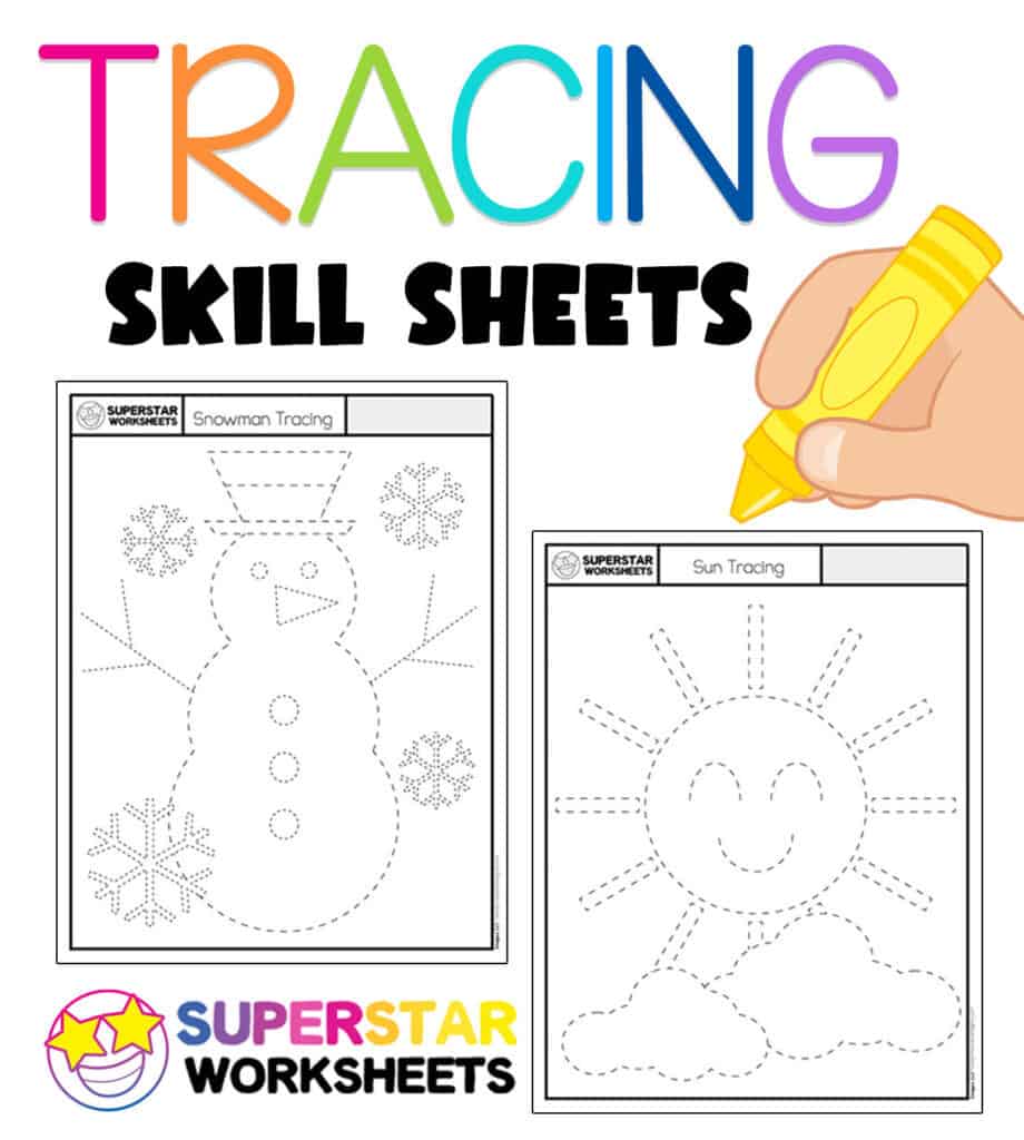 printable tracing sheets for toddlers