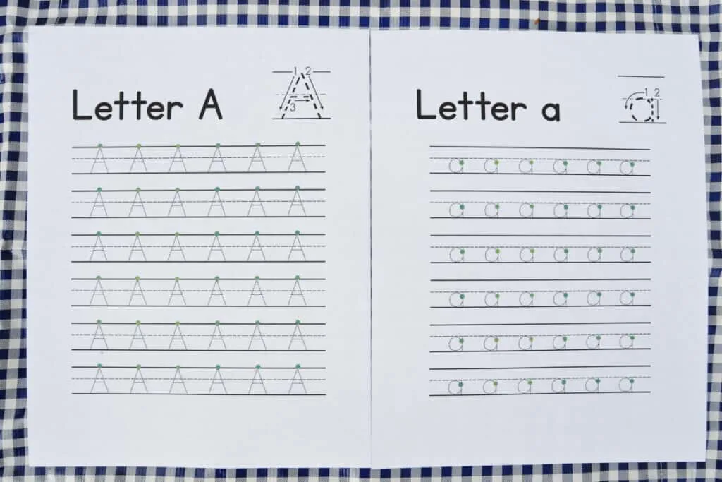 Letter Tracing Worksheets [Free Handwriting Practice] - Mary ...