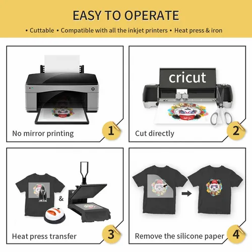 printable transfer paper for dark fabric