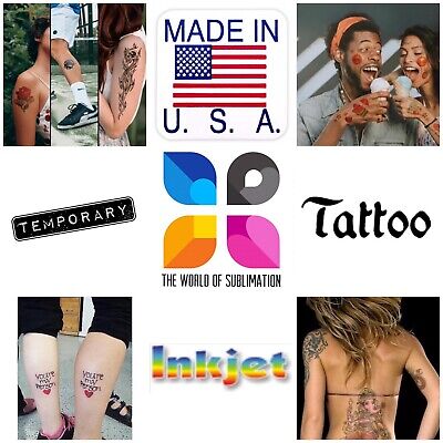 printable transfer tattoo paper