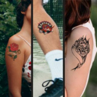 Silhouette tattoo paper | Pop Goes the Page