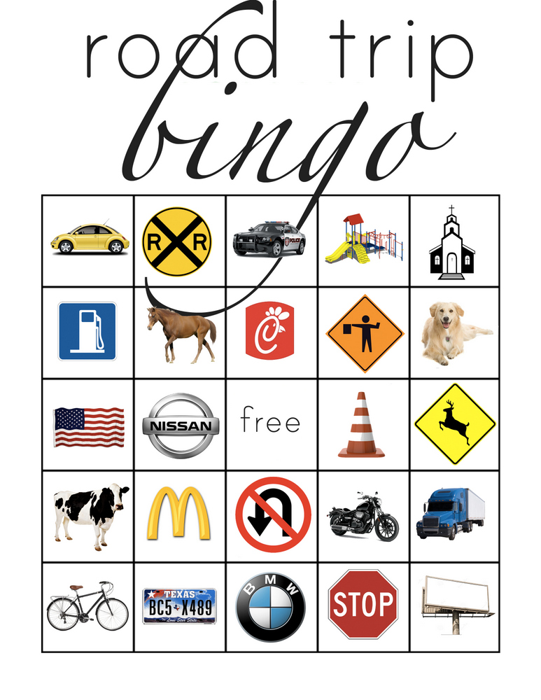 road-trip-bingo-family-road-trip-printables-everyday-reading-worksheets-library for Free Printable Car Bingo Printable Road Trip Bingo: Family Road Trip Printables - Everyday Reading - Worksheets Library for Free Printable Car Bingo Printable