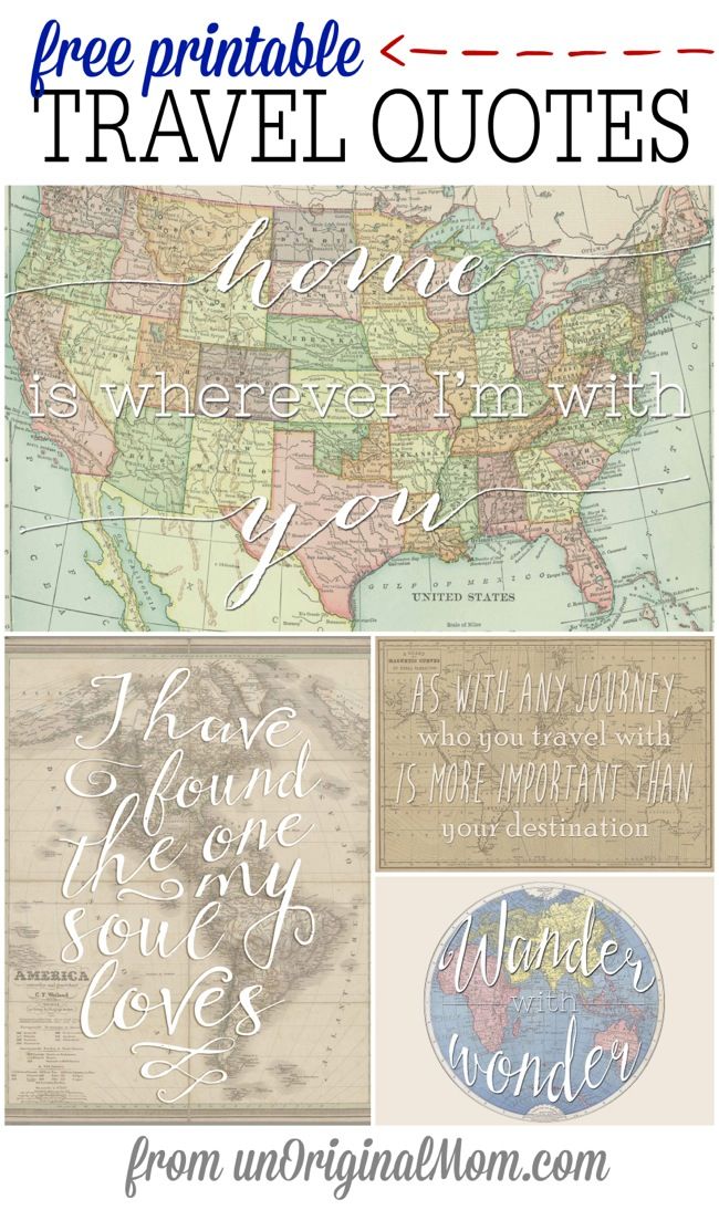 printable travel directions