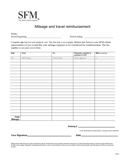 27 Travel Expense Report With Mileage Log page 2 - Free to Edit ...