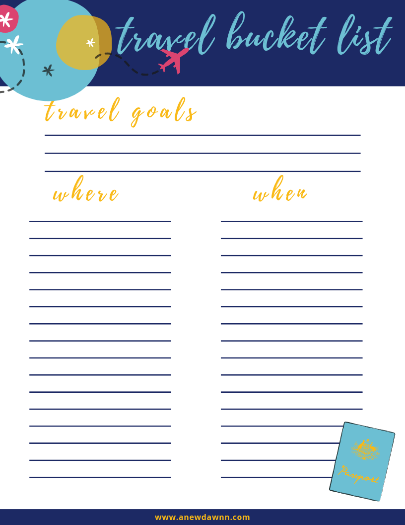 printable travel to do list