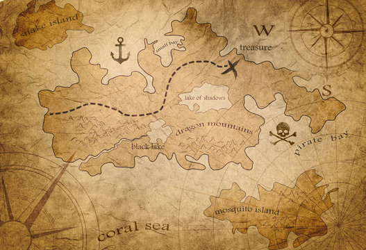 Pirate Treasure Map Images - Browse 36,459 Stock Photos, Vectors ...