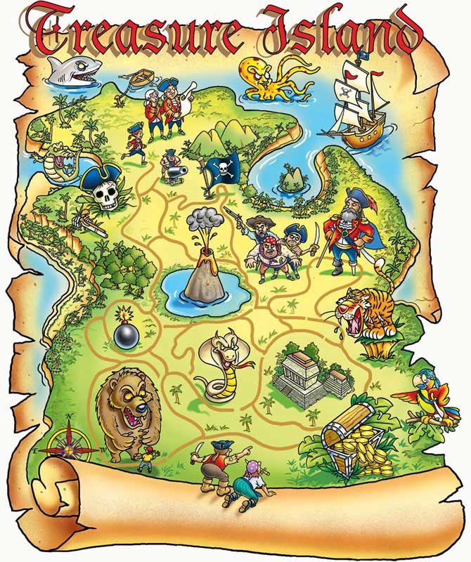 pirate treasure map