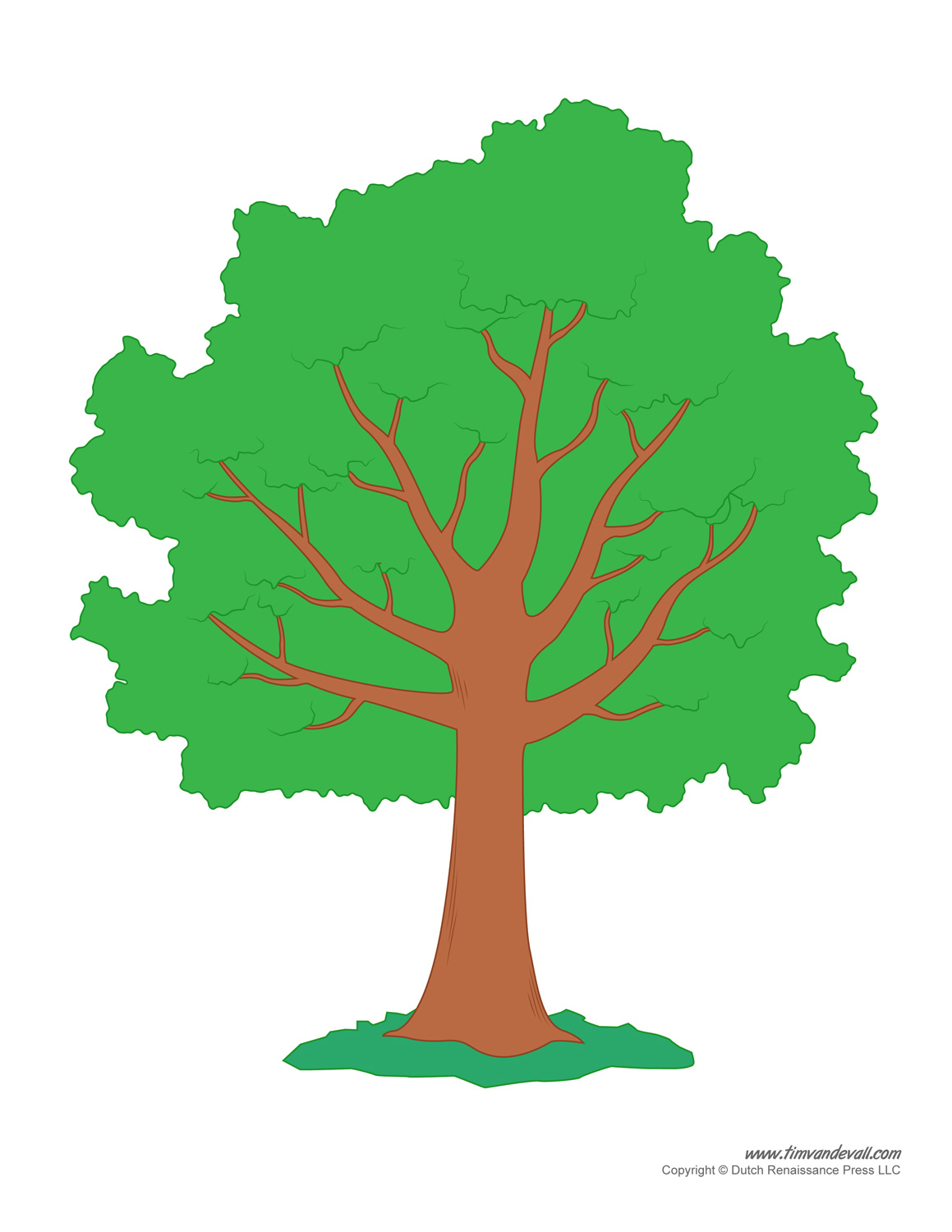 Free printable tree shapes, Download Free printable tree shapes png ...