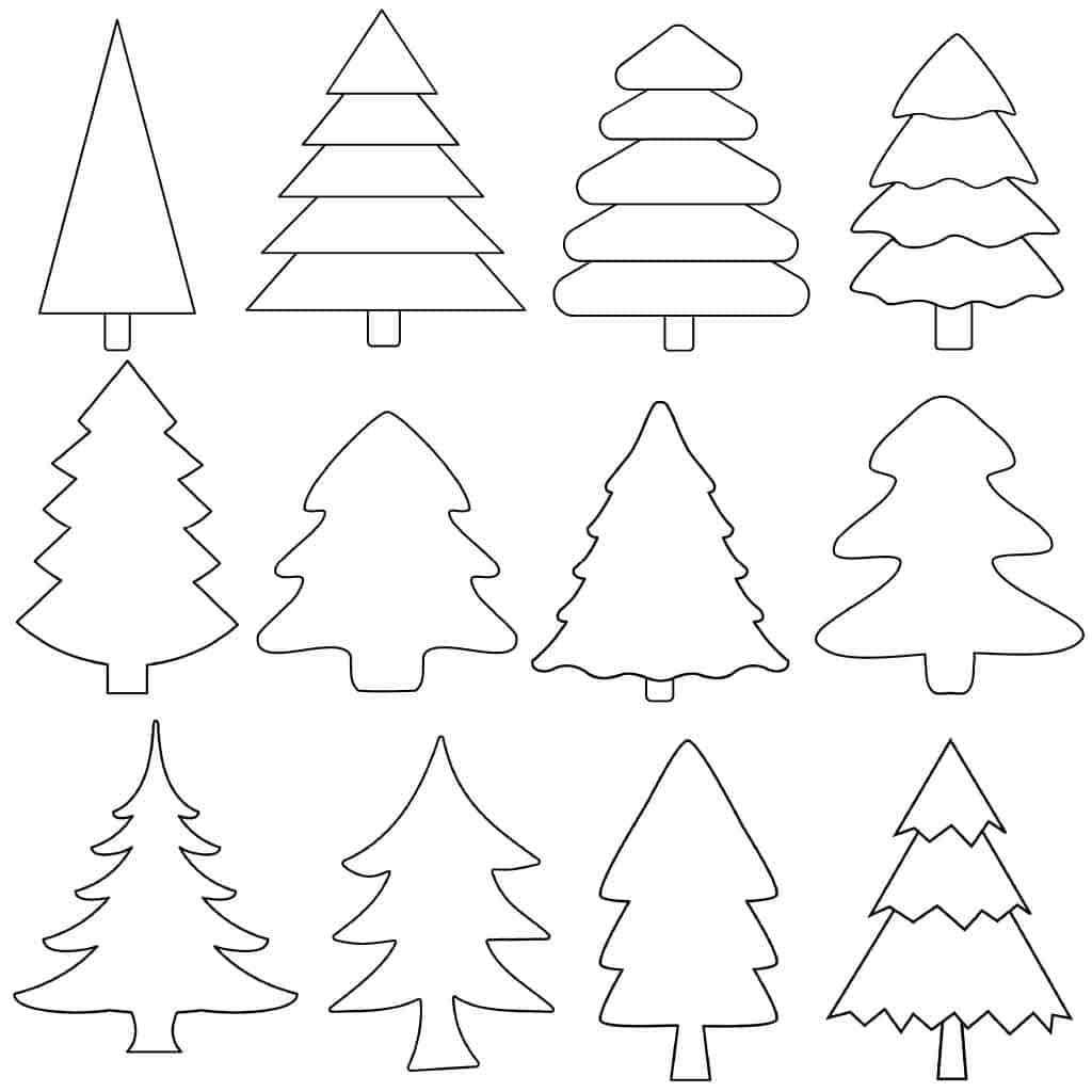 free-printable-christmas-tree-templates-dailyprintables-worksheets-library for Christmas Tree Templates Free Printable Free Printable Christmas Tree Templates - DailyPrintables - Worksheets Library for Christmas Tree Templates Free Printable