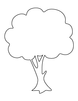 Free Tree Patterns for Crafts, Stencils, and More