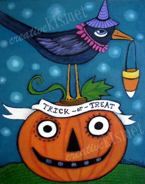 Trick or Treat: Free printable Halloween art | Regina Lord of ...
