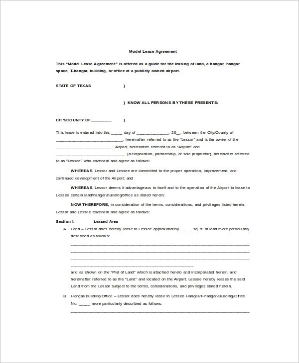 printable truck lease agreement