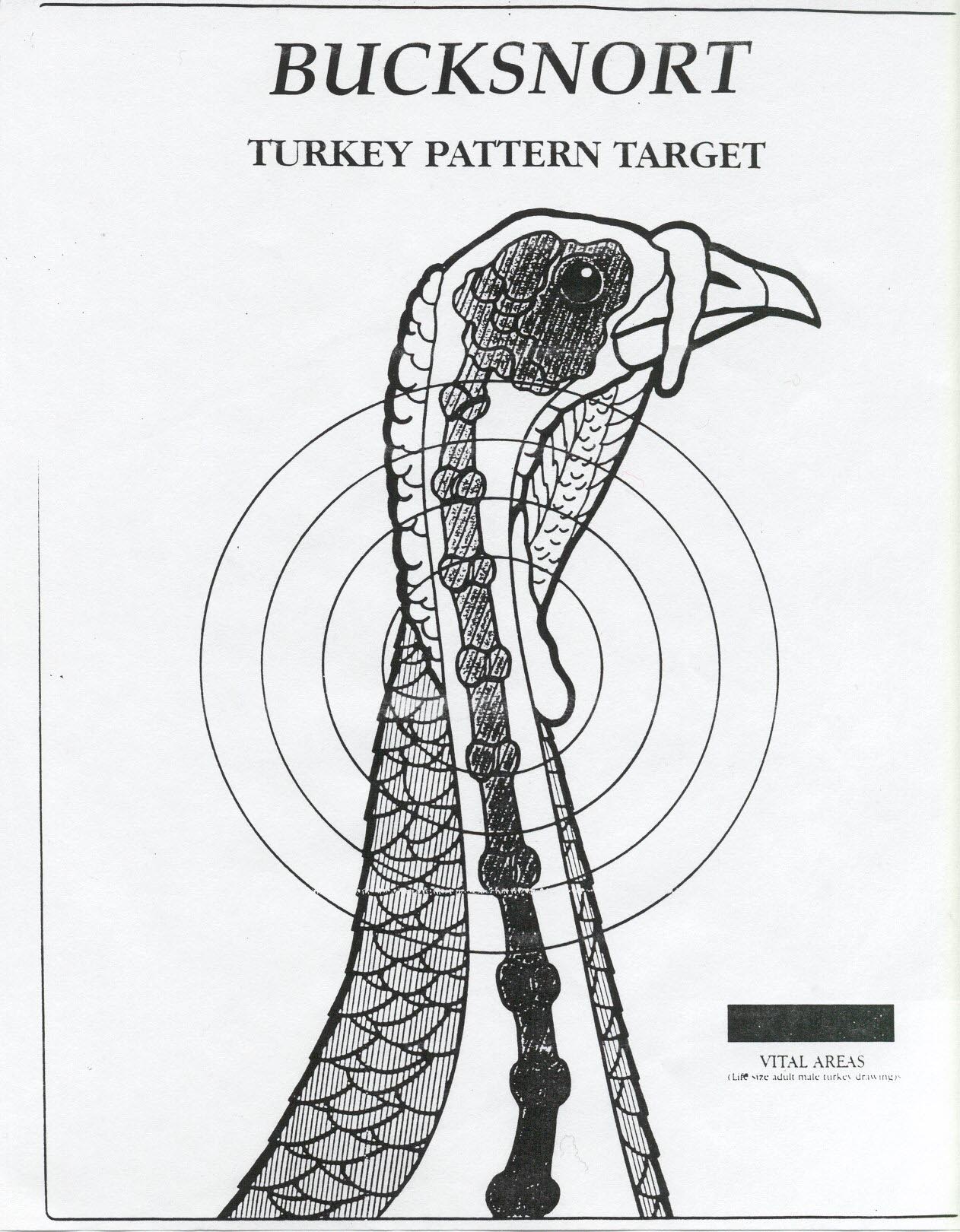 downloadable turkey targets - worksheets library