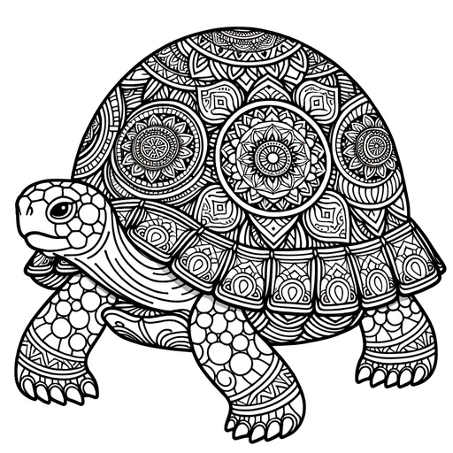 Mandala Tortoise Coloring Page 4 Free Printable Pages Worksheets Library Mandala Tortoise Coloring Page 4 Free Printable Pages Worksheets Library