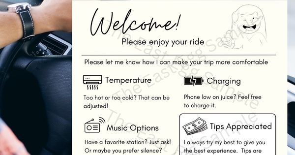 printable uber signs