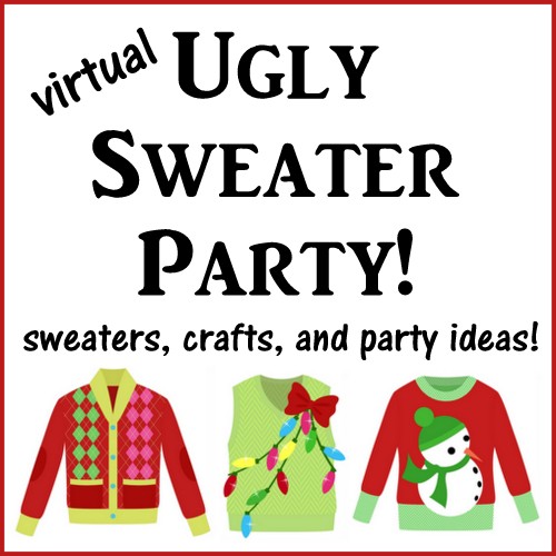 printable ugly christmas sweater party invitations
