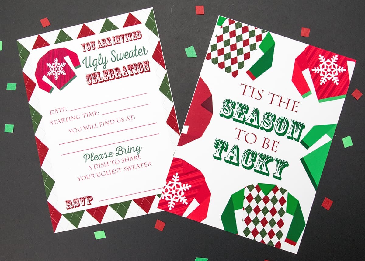 Epic Ugly Sweater Party Ideas to Celebrate • Craving Some Creativity