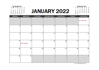 Printable 2022 UK Calendar Templates with Holidays - CalendarLabs