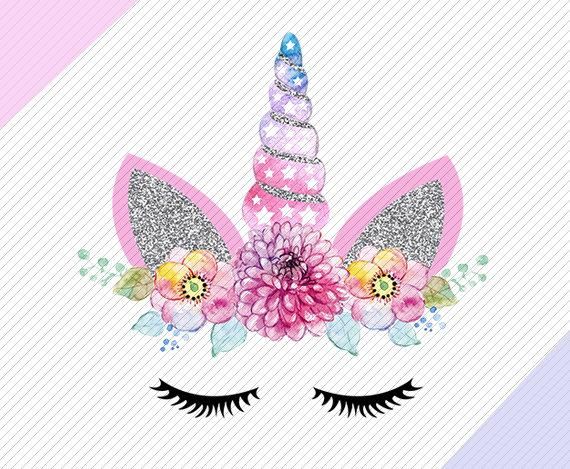 watercolor Unicorn Clipart. Unicorn Printable. Golden Unicorns ...