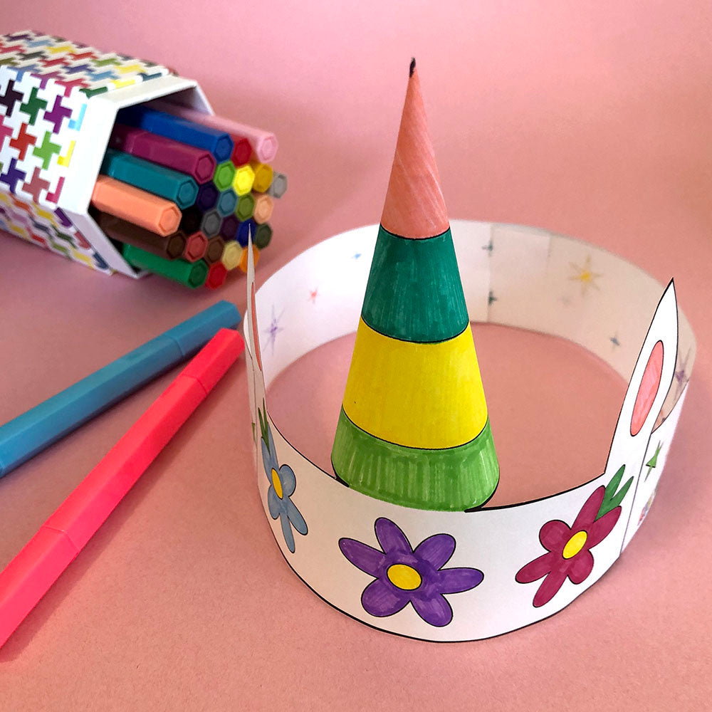 Unicorn Crown - Free Printable - Kid Made Modern