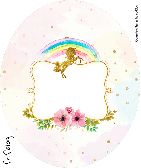 Unicorn Party: Free Printable Wrappers and Toppers for Cupcakes ...