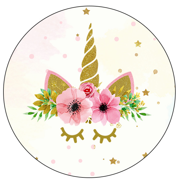 printable unicorn cupcake toppers