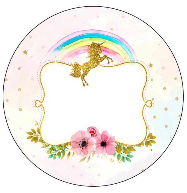 printable unicorn cupcake wrappers